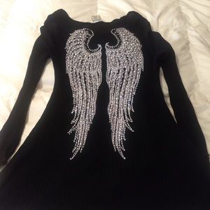 Women’s Long Sleeve Waffle Knit Shirt